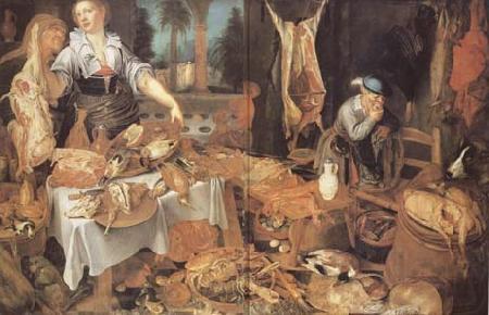 Frans Snyders Pieter cornelisz van ryck Kitchen Scene (mk14) Spain oil painting art